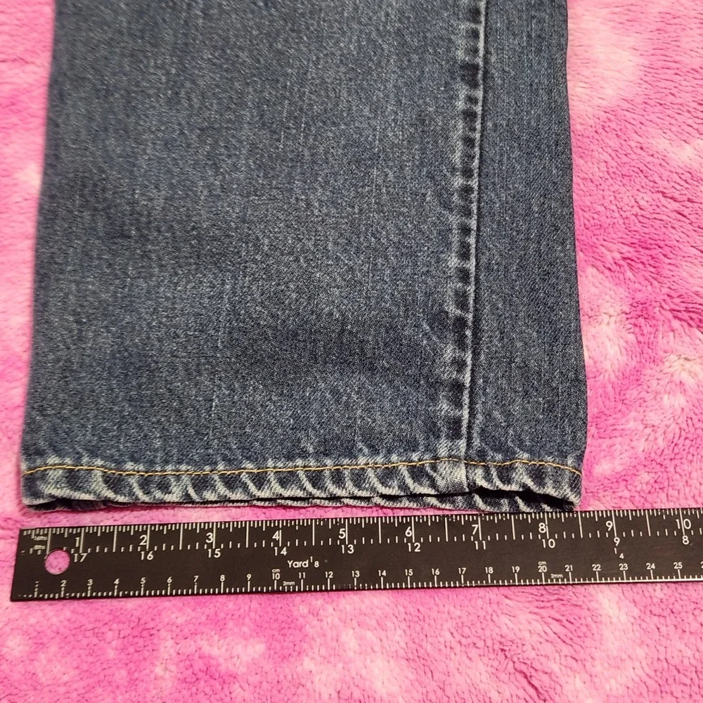 Vintage Levi Strauss 505 Regular Fit Jeans Mens 36x30 Blue Denim USA - Read Size